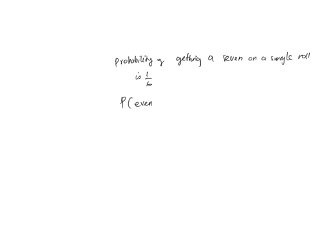 in-successive-rolls-of-a-pair-of-fair-dice-what-is-the-probability-of-getting-2-sevens-before-6-even-08087