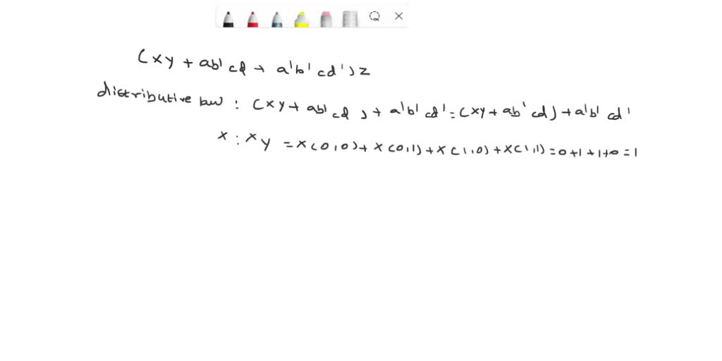 Solved X Y And Z Are Boolean Functions Of Variables A B C And D They Are Given As K Maps