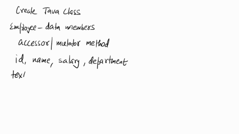 define-a-java-class-called-employee-the-class-has-data-members-and-accompanying-accessor-and-mutator-methods-for-each-of-the-following-six-data-items-this-involves-creating-the-file-employee-13353