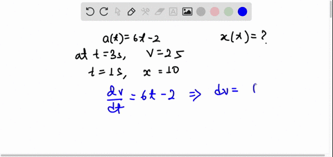 the-acceleration-of-a-particle-moving-along-the-x-axis-at-time-t-is-given-by-at-6t-2-if-the-velocity-is-25-when-t-and-the-position-is-10-when-1then-the-position-xt-30-2l-4-0-0-642-1-0-9-0-04-00993