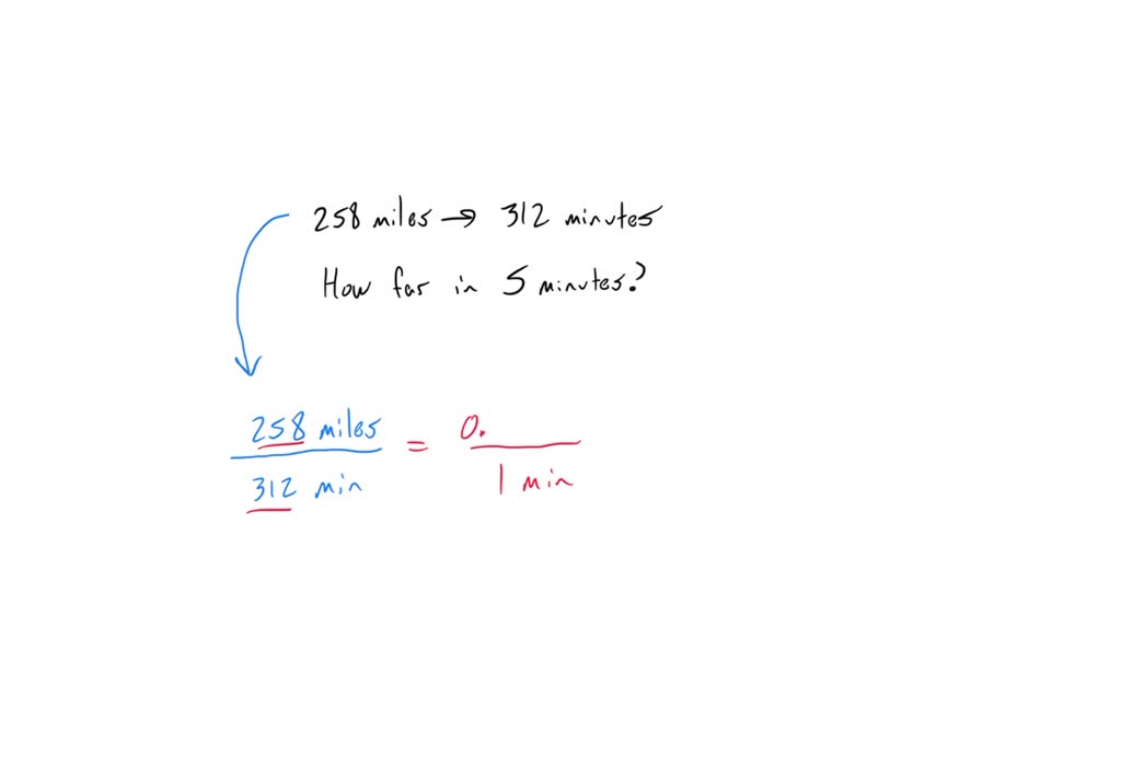 SOLVED PLEASE HELP ME ASAP A car travels 258 miles in 312