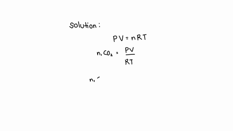 a-sample-of-carbon-dioxide-gas-collected-at-a-pressure-of-0577-atm-and-a-temperature-of-800-c-is-found-to-occupy-a-volume-of-202-liters-how-many-moles-of-co2-gas-are-in-the-sample-mol