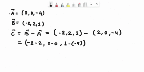 let-vectors-a-2-0-4-b-2-2-1-and-c-b-a-what-is-the-angle-_bc-between-b-and-c-assume-scalar-product-of-b-and-c-79912