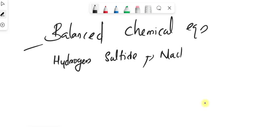 SOLVED 1. balanced chemical equation of te following Acids cannot be
