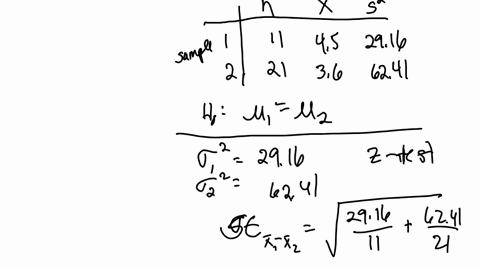 comparing-the-means-of-two-independent-populations-when-the-population-vanances-are-known-ano-unknown-suppose-you-conduct-study-and-intend-use-hypothesis-test-compare-the-means-of-independen-29751