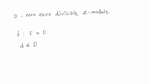 a-let-d-be-nonzero-divisible-z-module_-prove-that-d-is-not-projective-z-module-in-particular-this-shows-that-is-torsionfree-z-module-thal-is-not-projective-hint-show-first-that-if-f-is-iree-43774