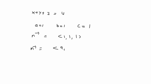find-the-equation-of-the-plane-that-passes-through-585-and-is-parallel-t0-x-yz4-express-numbers-in-exact-form-use-symbolic-notation-and-fractions-where-needed-equation-of-the-plane-96914