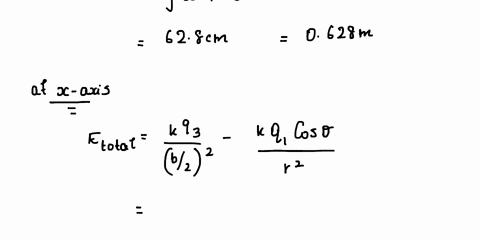 9-three-point-like-charges-are-placed-as-shown-in-the-figure-a-380-cm-and-b-500-cm-the-charge-93-is-placed-half-way-on-the-b-side-find-the-magnitude-of-the-electric-field-at-the-top-right-co-99763