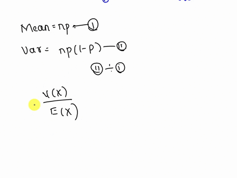 given-a-random-variable-x-with-a-binomial-distribution-with-a-mean-7-and-a-variance-of-21-a-what-is-the-value-of-n-b-what-is-the-value-of-p-c-what-is-the-probability-for-p3x8-18816