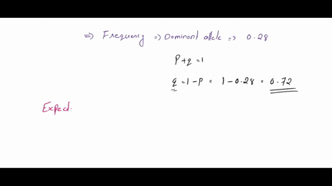 for-certain-trait-the-expected-frequency-of-the-dominant-allele-is-028-population-of-1574-individuals_-what-would-be-the-expected-number-of-individuals-who-are-homozygous-dominant-if-the-pop-43686