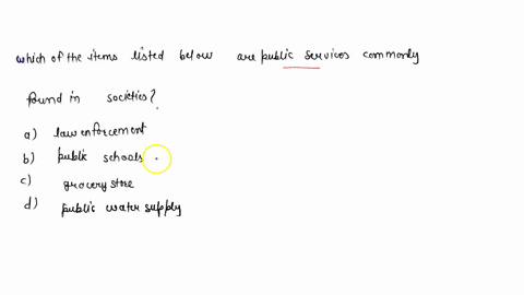 which-of-the-items-listed-below-are-public-services-commonly-found-in-societies-law-enforcement-public-schools-grocery-store-public-water-supply-select-all-that-apply-13752