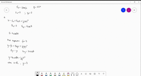 question-6-a-ball-is-thrown-with-an-initial-velocity-of-vo-20-mls-with-an-angle-of-0-45-toward-a-wall-x-25-m-away-below-make-sure-that-you-derive-your-answers-first-literally-and-only-then-m-53905