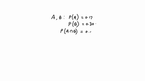 if-a-and-b-are-two-disjoint3-events-with-pa-017-and-pb-030-then-pa-u-b-045-095-005-0-69408