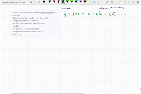 which-of-the-following-is-true-about-linear-regression-analysis-dependent-variable-can-be-of-any-type-ratio-categorical-ordinal-and-interval-we-may-have-more-than-one-dependent-variable-we-c-02008