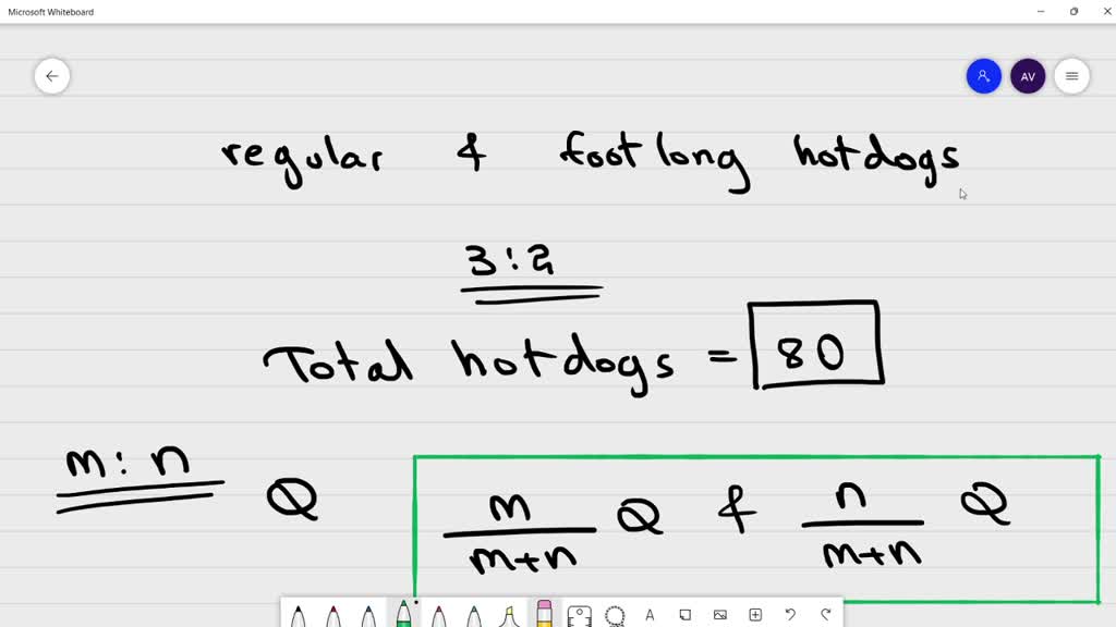 Solved at a hot dog stand they serve regular and footlong hot dogs at