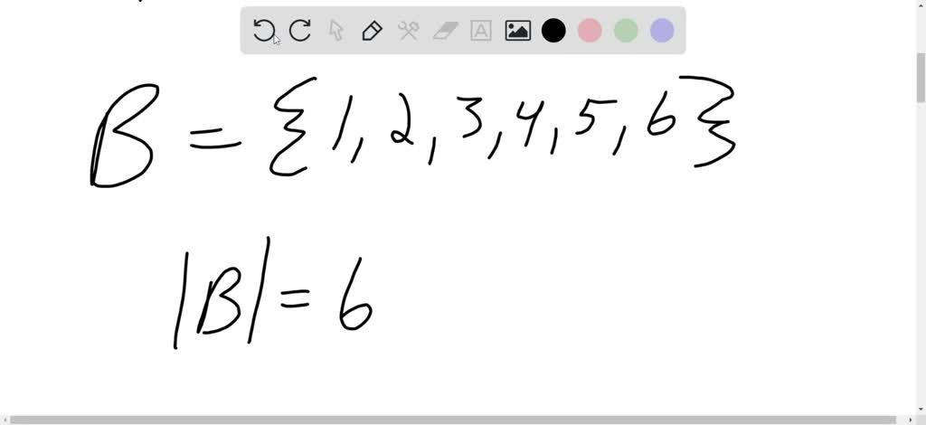 SOLVED: Write The Following Sets In (a) Roster Method And Then Identify ...