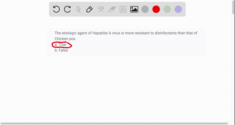 the-etiologic-agent-of-hepatitis-a-virus-is-more-resistant-to-disinfectants-than-that-of-chicken-pox-a-true-b-false-75728