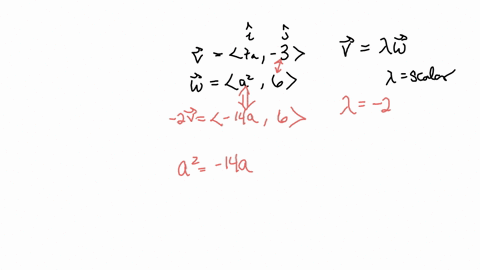 point-find-the-values-of-a-making-v-ja7-_-3-parallel-to-w-a-76j-remember-that-two-vectors-are-parallel-if-they-are-scalar-multiples-of-one-another-ie-v-is-parallel-to-w-if-there-exists-scala-69445