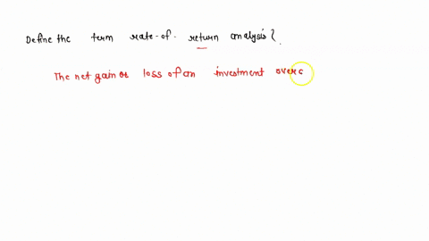 define-the-term-rate-of-return-analysis-96185