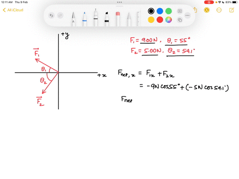 two-forces-f-1-and-f-2-act-at-a-point-the-magnitude-of-f-1-is-900-n-and-its-direction-is-an-angle-550-above-the-negative-direction-of-x-axis-in-the-second-quadrant-the-magnitude-of-f-2-is-50-90889