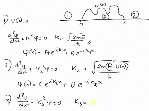 please-help-thanks-320-points-a-particle-of-mass-m-and-energy-e-moving-in-a-region-where-there-is-initially-no-potential-energy-encounters-a-potential-dip-of-width-l-and-depth-u-uo-0-0x-regi-95334