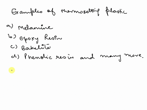 what-are-some-examples-of-thermosetting-plastics-what-are-the-properties-of-thermosetting-plastics-w-67527