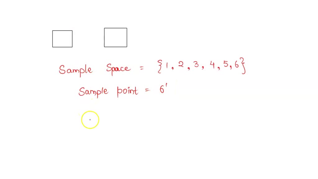 SOLVED How many sample points are there in the sample space when a pair of dice is thrown once