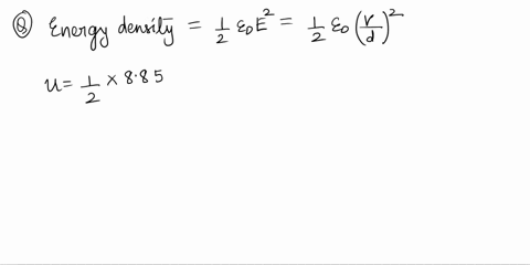 a-580-f-air-separated-parallel-plate-capacitor-has-a-separation-of-50-mm-and-is-charged-at-a-power-difference-of-400-v-calculate-the-energy-density-in-the-region-between-the-plates-in-units-79682