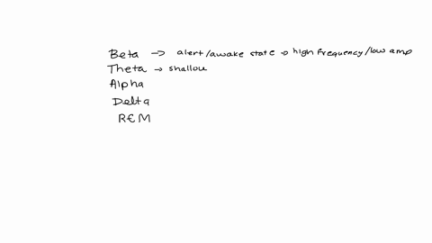 match-the-following-beta-alert-awake-high-frequency-low-amplitude-theta-shallow-sleep-lower-frequency-higher-amplitude-alpha-active-brain-activity-dreams-memory-drowsy-awake-but-tired-delta-deep-sleep