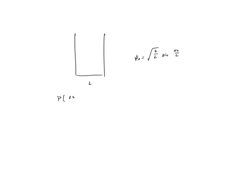a-particle-is-confined-to-the-one-dimensional-infinite-potential-well-of-fig-39-2-if-the-particle-is-in-its-ground-state-what-is-its-probability-of-detection-between-x-0-and-x-025-l-29701