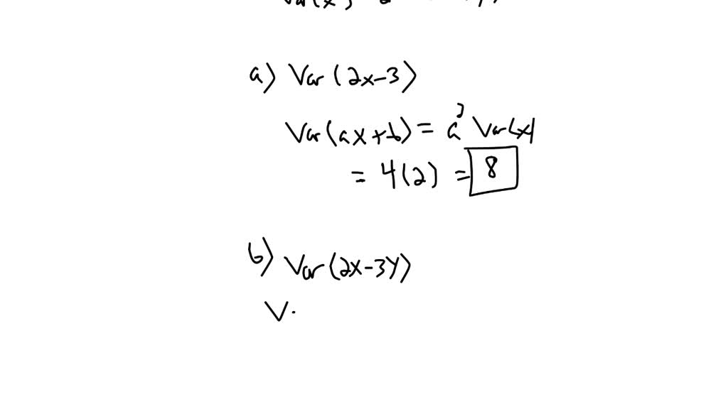 Solved try it yourself x and y are independent random variables with