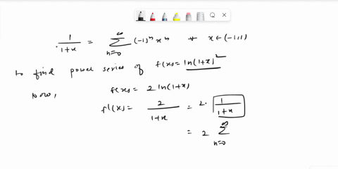 using-the-known-geometric-series-representation-2-ipn-x-valid-for-1-x-1-find-power-series-representation-for-fx-in-1x-in-powers-of-x-on-what-n-0-interval-does-the-series-converge-to-fx-a-fx-98214