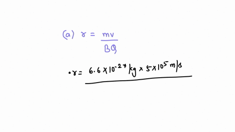 1-an-alpha-particle-is-moving-at-a-speed-of-5-105-ms-in-a-direction-perpendicular-to-a-uniform-magnetic-field-of-strength-4-10-2-tthe-charge-on-an-alpha-particle-is-32-10-19-c-and-its-mass-i-34483