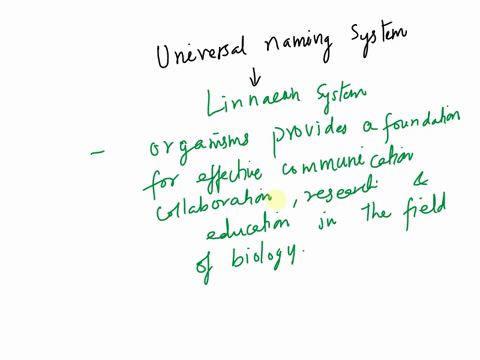 what-are-the-advantages-for-having-a-universal-naming-system-for-organisms-48546