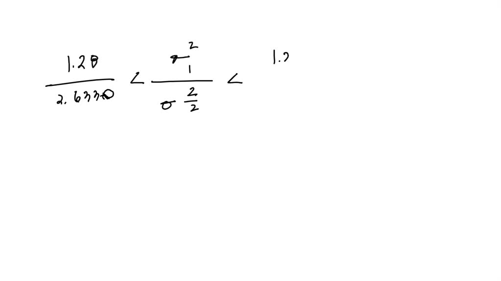 Solved: Construct The Confidence Interval For The Ratio Of The 