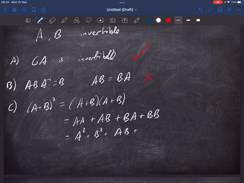 select-all-statements-below-which-are-true-for-all-invertible-n-x-n-matrices-a-and-b-a-6a-is-invertible-b-aba-b-c-ab-_-a-b2-2ab-d-a-in-is-invertible-eaa-1-a-a-2-r-in-ajin-a-1-2l-aa-1-89835