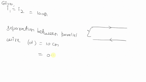 25-a-high-tension-electrical-cable-has-two-parallel-wires-each-carrying-current-of-100-a-but-in-opposite-directions-they-are-separated-by-10-cm-what-is-the-force-between-them-002-n-attractiv-70043