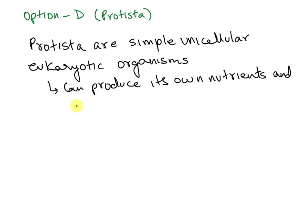 An Organism Has The Following Characteristics SOLVED: A particular microorganism has the following characteristics