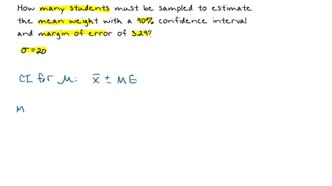 assume-that-the-margin-of-error-is-329-lb-and-the-population-standard-deviation-is-known-to-be-20-lb-how-many-students-must-be-randomly-selected-to-estimate-the-mean-weight-of-students-in-on-02878