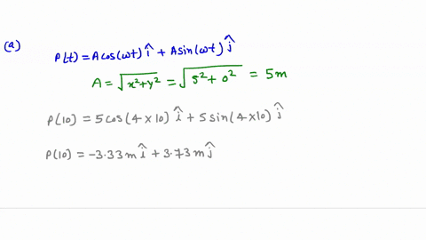 a-particle-is-executing-circular-motion-with-a-constant-angular-frequency-of-400-rads-if-time-t-0-corresponds-to-the-position-of-the-particle-being-located-at-y-0-m-and-x-5-m-a-what-is-the-p-29419