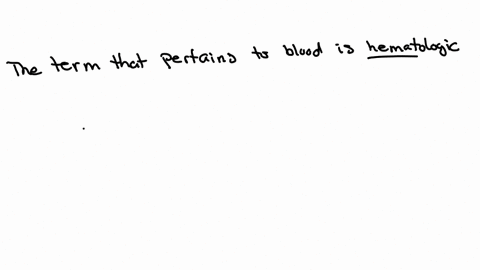which-term-is-related-to-blood