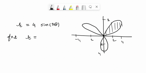 1-the-graph-ofthe-polar-curve-r-4-sin30-is-given-in-the-figure-above-which-of-the-following-expressions-would-give-the-area-of-the-shaded-region-above-73-sin30de-7-3-sin2-30de-sin30de-d-16-s-07875