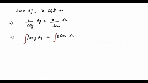 solve-the-following-differential-equation-secxdyxcotydx