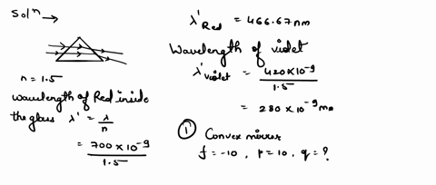 5-draw-ray-tacing-for-3-fed-beam-and-violer-beam-coming-t0-triangular-prism-made-out-of-glass-red-light-has-the-warelength-of-700x10-9-and-violet-js-420x-10-9-meters-wvhat-is-the-wavelength-63428