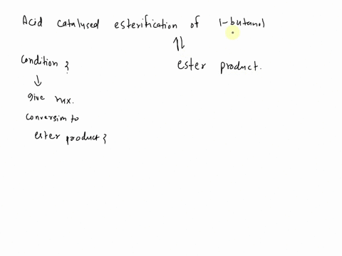 the-acid-catalyzed-esterification-of-1-butanol-is-a-reversible-reaction-with-a-with-a-keq-4-if-equal-molar-quantities-of-1-butanol-and-acetic-acid-were-allowed-to-react-the-theoretical-yield-57176