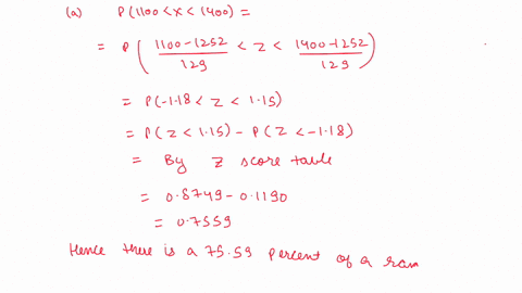 the-number-of-chocolate-chips-in-an-18-ounce-bag-of-chocolate-chip-cookies-is-approximately-normally-distributed-with-mean-1252-and-standard-deviation-129-chips-a-what-is-the-probability-tha-10021