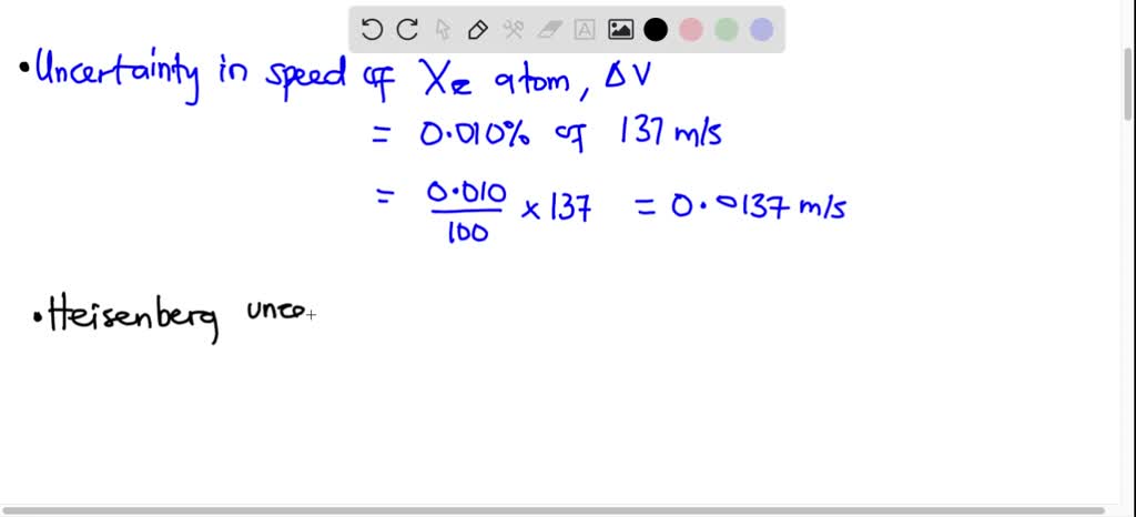 SOLVED: An atom of helium has a radius rHe = 31 pm and an average speed ...