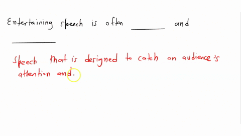 entertaining-speech-is-often-____-and-____-37697
