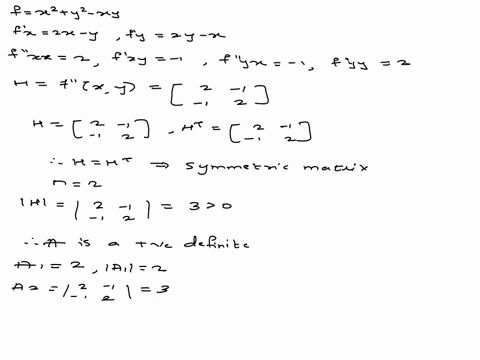 a-compute-the-hessian-matrix-h-of-function-f-and-find-the-definiteness-of-matrix-h-fxy_xy-b-use-gradient-search-to-find-the-global-minimum-value-of-function-f-suppose-the-initial-values-of-x-37179
