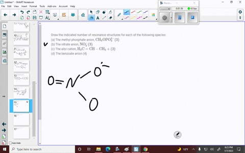 draw-the-indicated-number-of-resonance-structures-for-each-of-the-following-species-a-the-methyl-p-2-69307